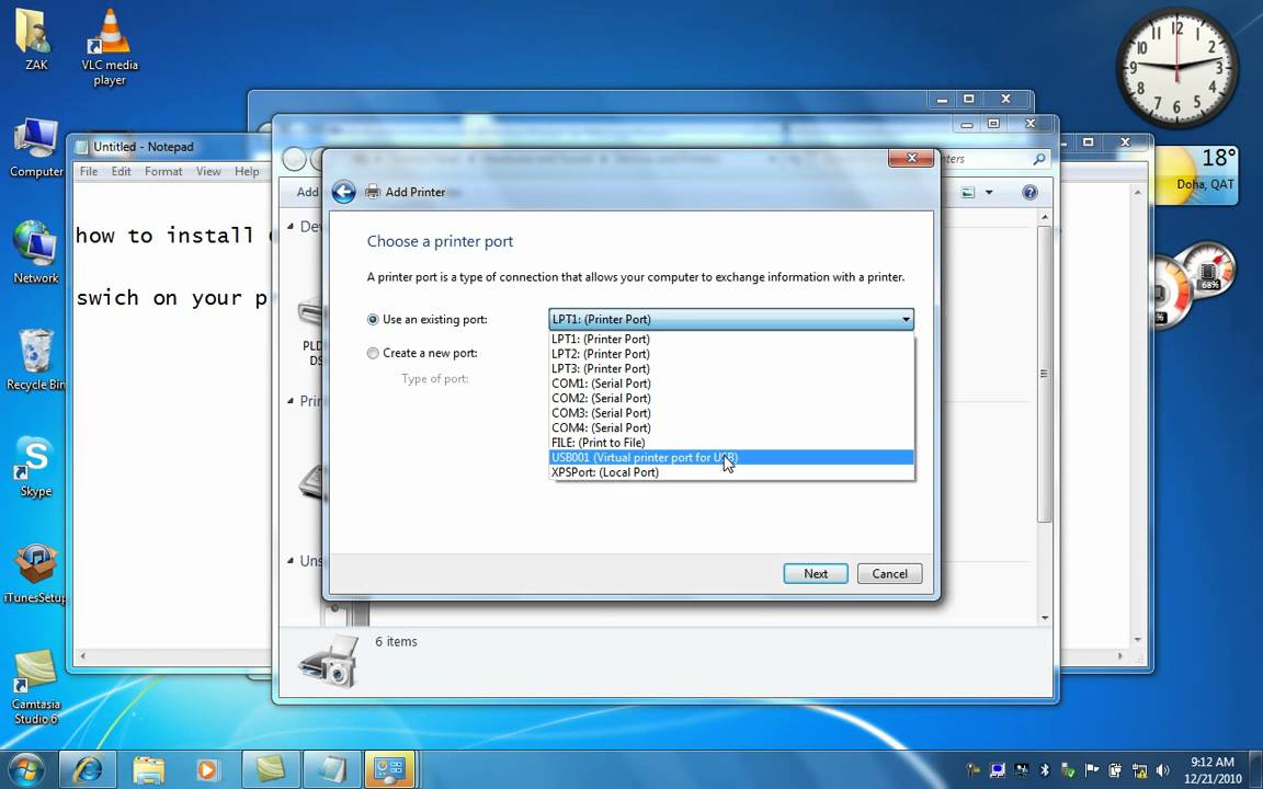 how to install OKI B6300 32-bit printer driver for windows 7 operating ...