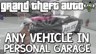 GTA 5 Online Glitch: How To Store ANY Car In Your Personal Garage (GTA V Multiplayer) Full Tutorial