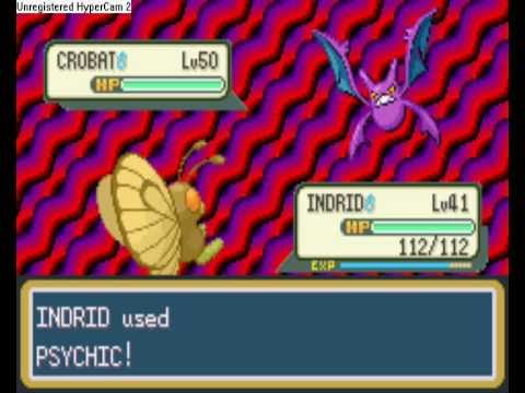 Pokemon Fire Red Omega Part 30: Fuchsia Gym Battle! Feratrox vs Koga ...