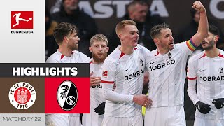 Günter Becomes Match Winner | FC St. Pauli — SC Freiburg 0-1 | Highlights | MD 22 – Bundesliga 24/25