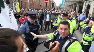 Trouble at the Dáil - jail the bankers