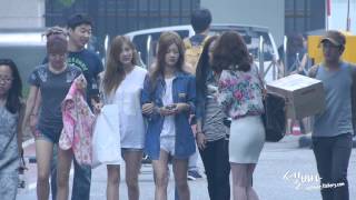 130726 에이핑크 뮤직뱅크 출근길 직캠 by. 셀빠