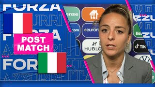 Francia-Italia 5-1: le parole delle Azzurre | Women's EURO 2022