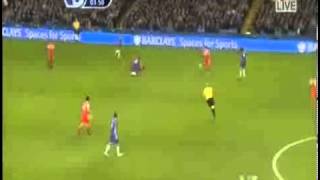 Marko Marin terrible tackle on Stephane Mbia vs. QPR