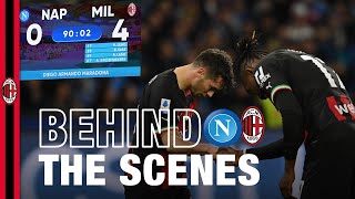 Behind the Scenes | Napoli v AC Milan | Exclusive