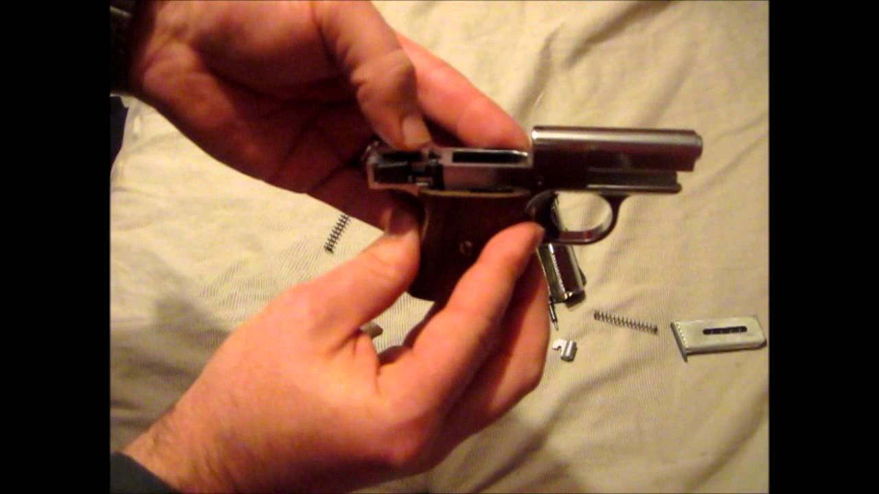 how to disassemble a pistol