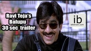 Ravi Teja's Balupu 30sec trailer - idlebrain.com