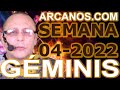 Video Horóscopo Semanal GÉMINIS  del 16 al 22 Enero 2022 (Semana 2022-04) (Lectura del Tarot)