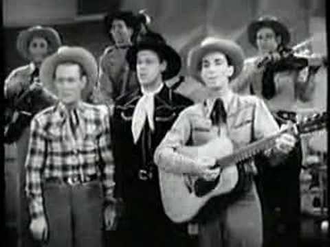 Sons of the Pioneers "Tumbling Tumble Weeds" - YouTube