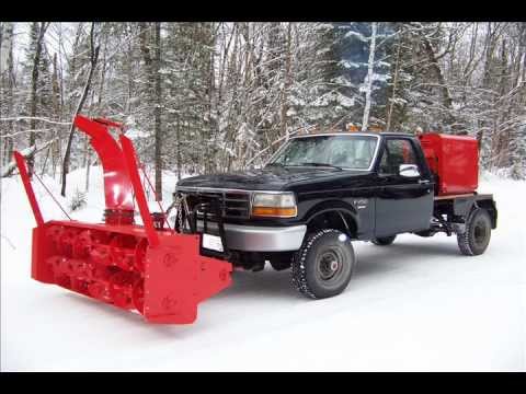 Ford truck snow blower attachments