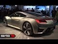 Acura Nsx Concept @ 2012 Detroit Auto Show - Youtube