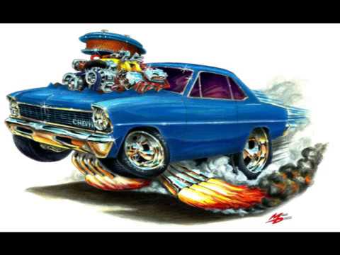 Maddmax Cartoon Muscle Car Art Movie 2 - YouTube