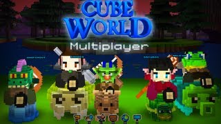 CubeWorld Multijugador - Con amigos en DIRECTO -