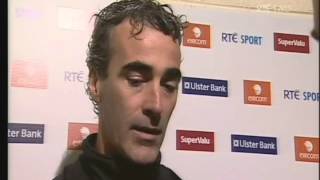 Jim Mc Guinness puts manners on Pat Spillane 2011