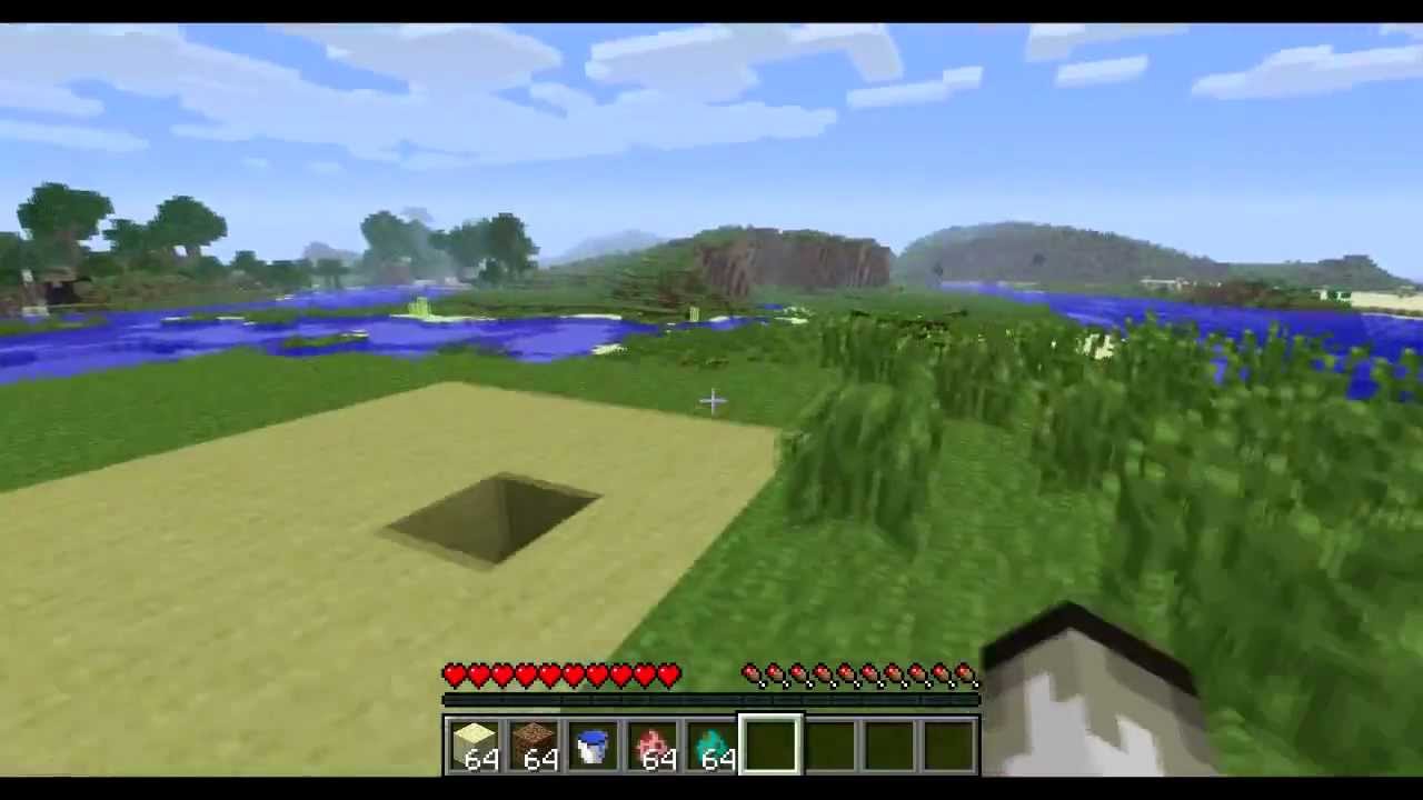 Minecraft Quicksand Mod Review - YouTube