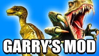 Gmod RAPTOR Dinosaur NPC Mod! (Garry's Mod)