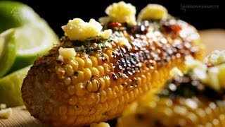 Жареная кукуруза с чили маслом