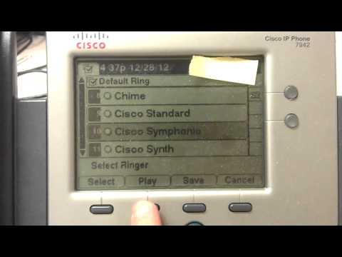 cisco ip phone ringtones download