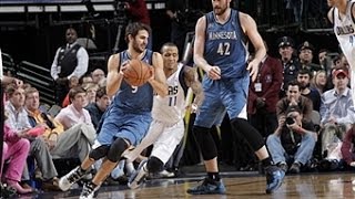 Ricky Rubio's Sick Around the Back Pass