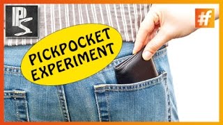 Pickpocket Experiment | Girl vs Guy