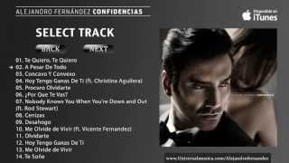 Alejandro Fernandez - Confidencias Album Preview