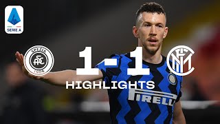 SPEZIA 1-1 INTER | HIGHLIGHTS | SERIE A 20/21 | Perisic cancels out Farias' early opener ❌⚫🔵?