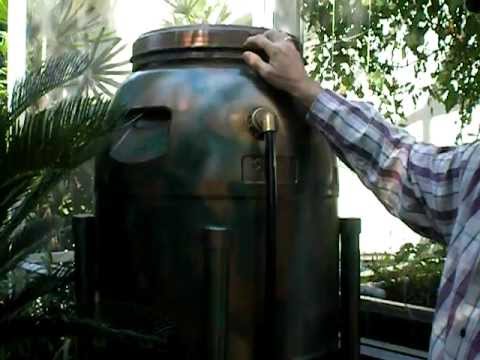 CRAWLEY AQUAPONICS WATER CATCHMENT SYSTEM.AVI - YouTube