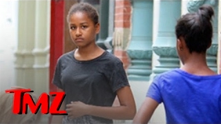 Sasha Obama's Short Shorts