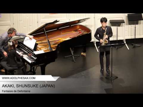 Dinant 2014 - AKAKI, Shunsuke (Fantaisie de Defontaine)