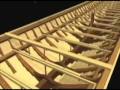 Reconstitution digitale d'un bateau viking