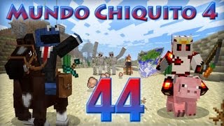 MINECRAFT - Mundo Chiquito 4 - Ep 44 - El Castillo de los Fuegos Artificiale -