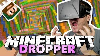 DORGAS TOTAL! - Minecraft: The Dropper + Oculus Rift