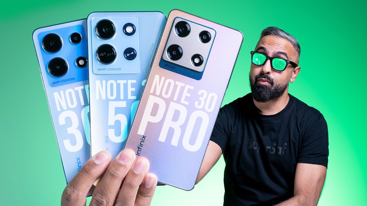 Infinix Note 30 vs Note 30 5G vs Note 30 Pro - From $229!