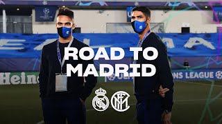 REAL MADRID vs INTER | ROAD TO MADRID | From Milano to Estadio Di Stéfano! ✈⚫🔵🇪🇸???