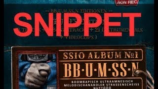 SSIO - BB.U.M.SS.N. (SNIPPET) / VÖ: 13.09.13