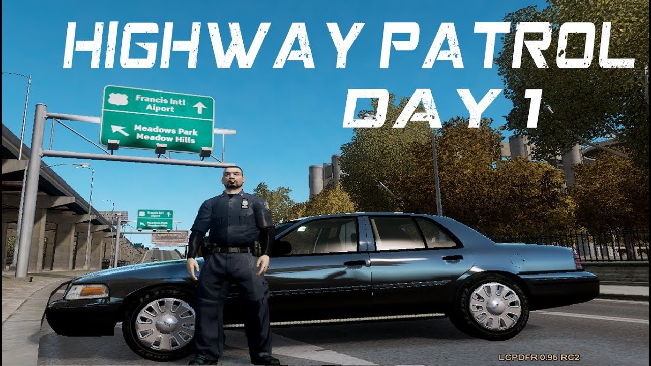 GTA IV: LCPDFR 0.95 RC2 Highway Patrol Day 1- Imposter! - YouTube