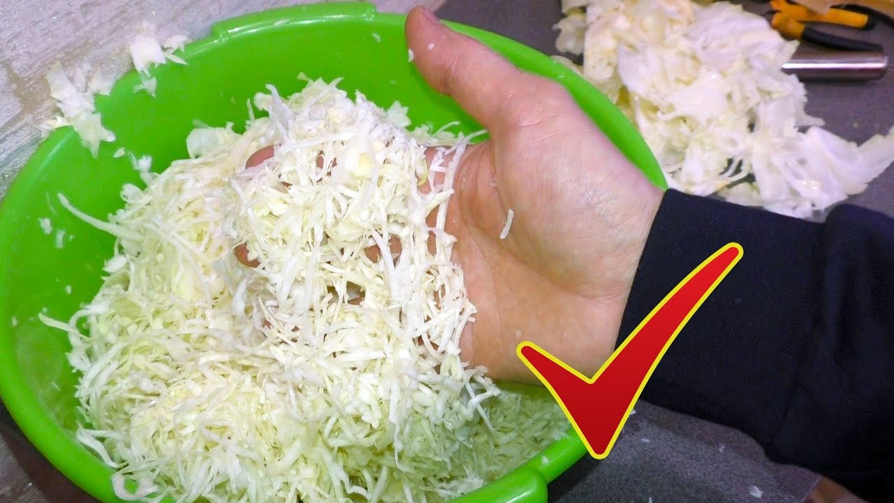 Как мелко шинковать капусту без ножа