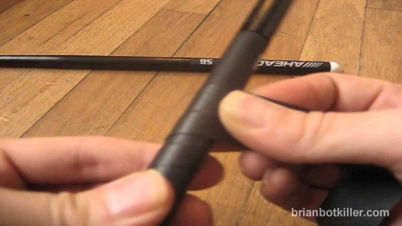 How to wrap your AHEAD Drumsticks YouTube