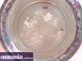 Acrylic gel nail art: water marble nail polish tutorial6