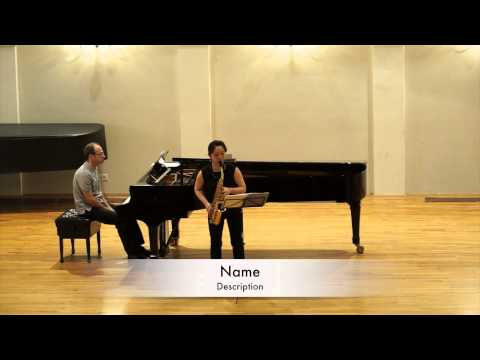 Josip Nochta Competition Yumi Sato Quarter Tone Waltz by Gordan Tudor
