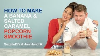 How to Make a Banana & Salted Caramel Popcorn Smoothie (featuring Jan Hendrik)