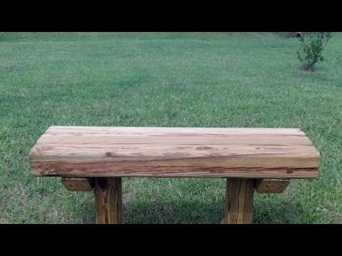 How to Build a Simple Wood Bench