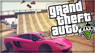 GTA 5 Funny Moments | Mega Ramp Madness (GTA V Online)