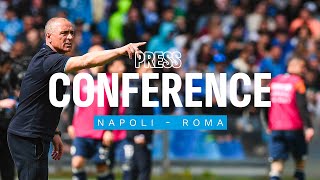 LIVE | La conferenza stampa di Mister Calzona in vista di Napoli - Roma