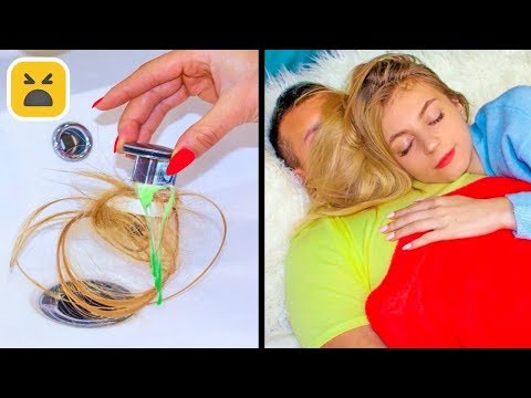 Girls Problem! LONG HAIR vs SHORT HAIR || Funny Everyday Situations