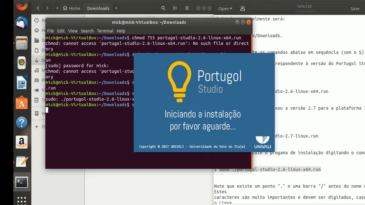 G Portugol Para Linux