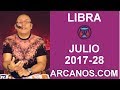 Video Horscopo Semanal LIBRA  del 9 al 15 Julio 2017 (Semana 2017-28) (Lectura del Tarot)