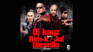 DJ KAYZ feat RIM-K / JUL / DIESELLE - Jnouné - SON OFFICIEL (inedit)