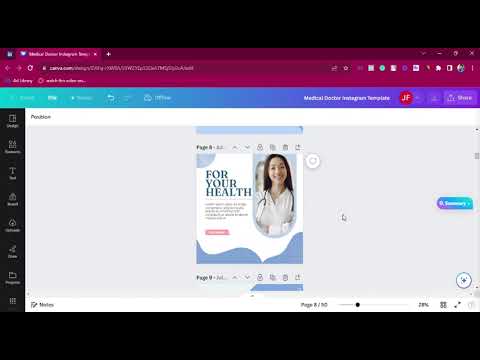 video 50 HEALTHCARE POST DESIGNS TEMPLATES IN CANVA