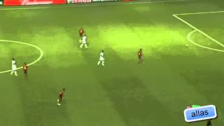 Busquets - Passes between the lines vs Nigeria